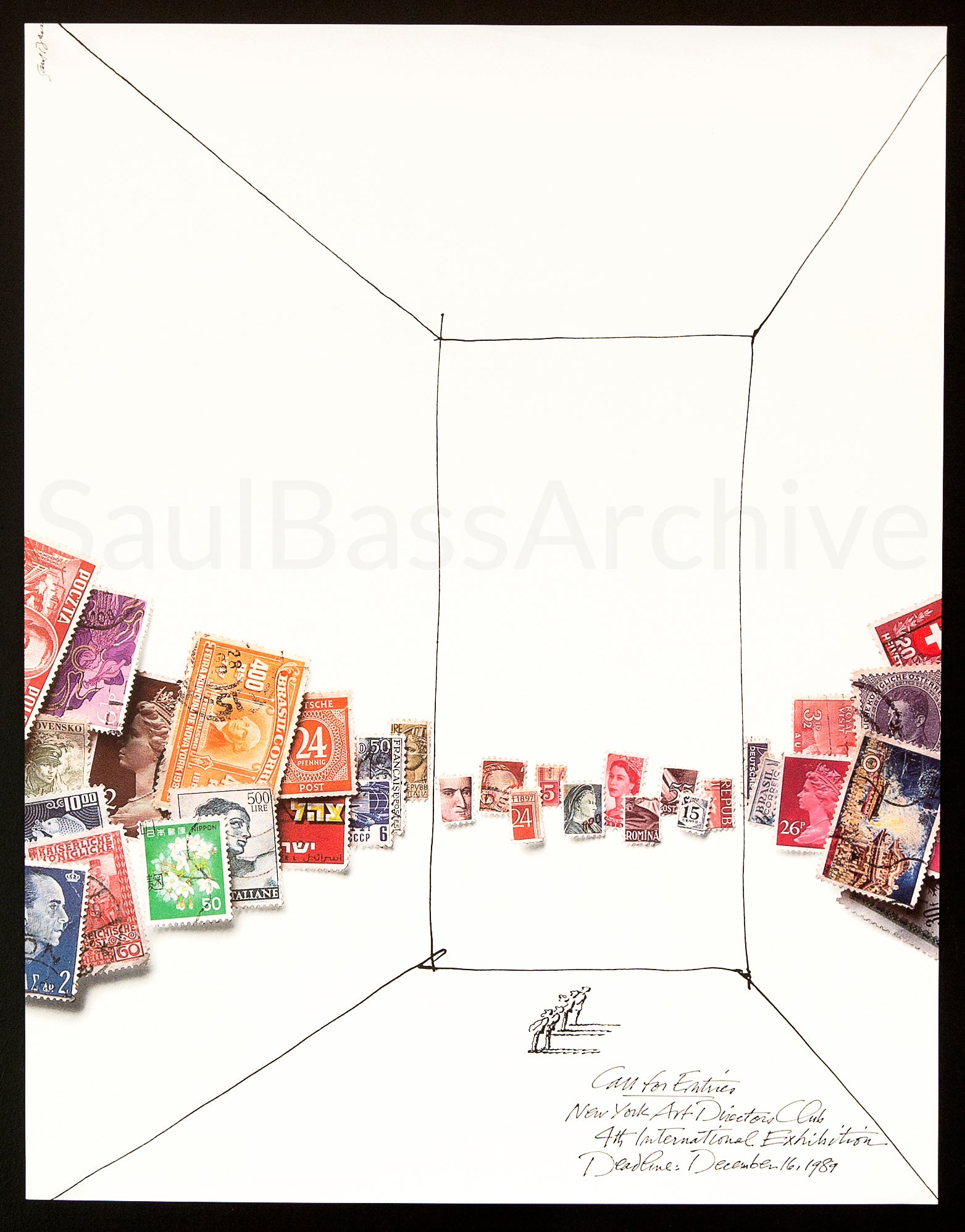 Art Director's Club - Call for Entries - 1989 Original Vintage Movie Poster