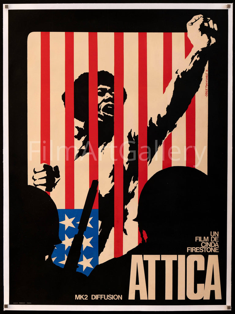 Attica Original Vintage Movie Poster