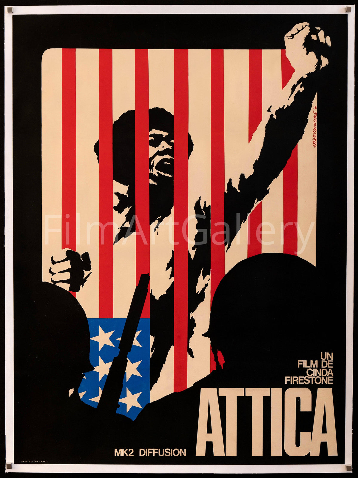 Attica Original Vintage Movie Poster