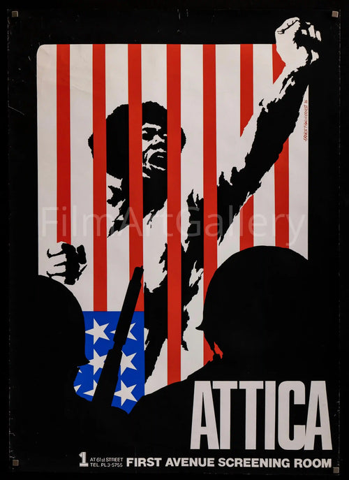 Attica Original Vintage Movie Poster