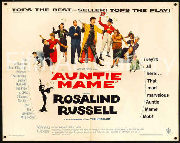 Auntie Mame Original Vintage Movie Poster