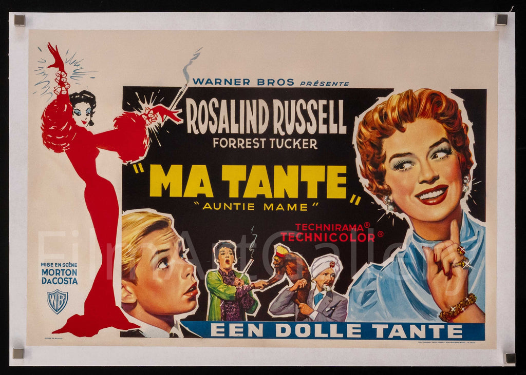 Auntie Mame Original Vintage Movie Poster