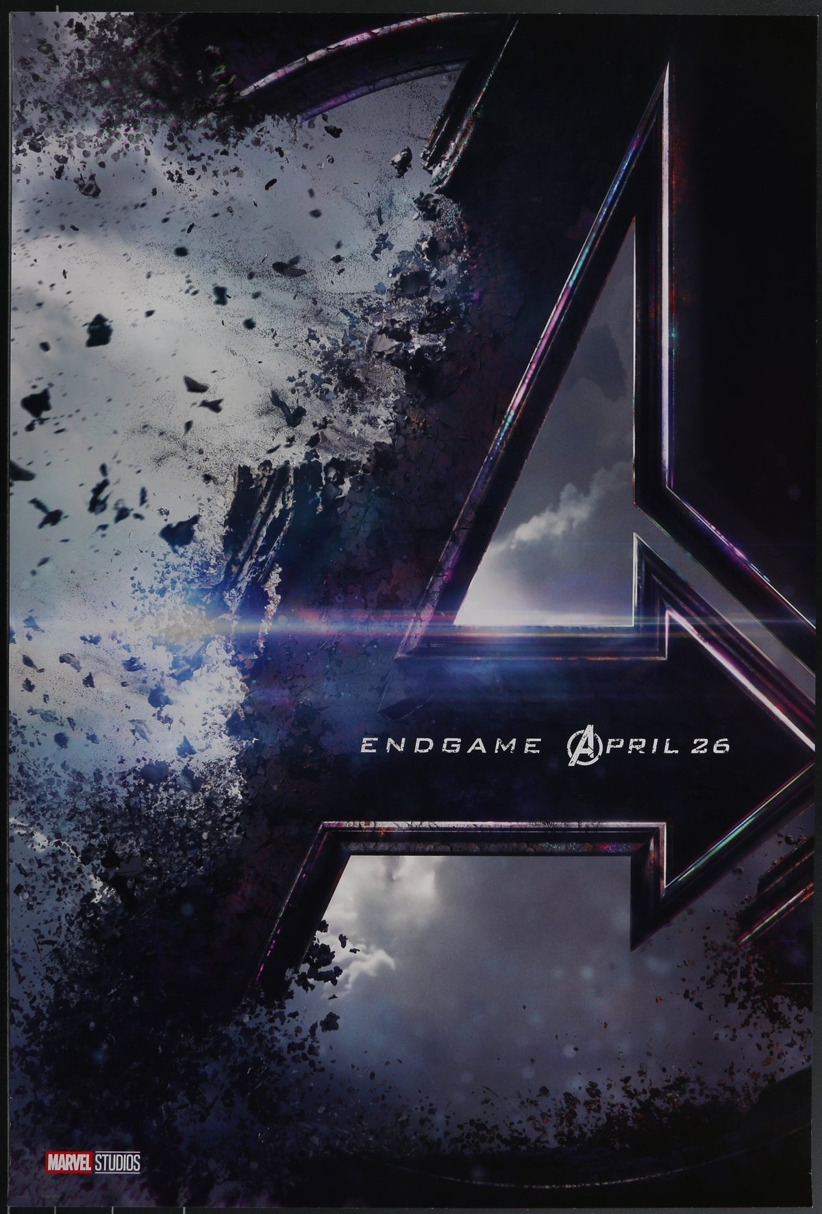 Avengers: Endgame $175 Dated Advance Poster Original Vintage Movie Poster