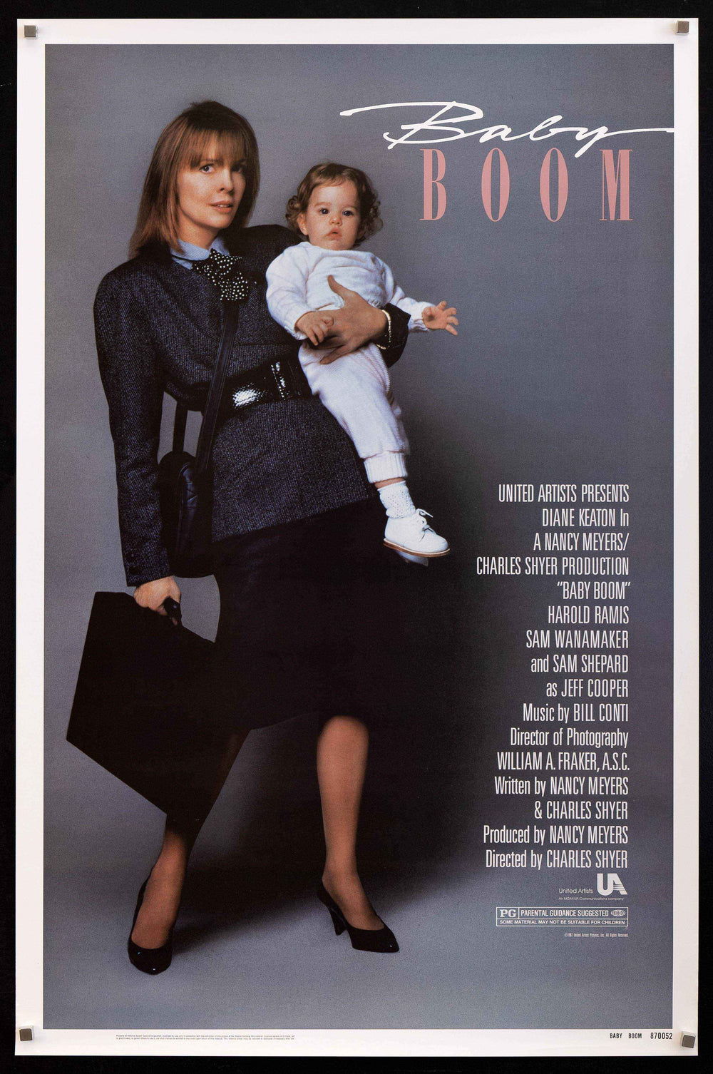 Baby Boom Original Vintage Movie Poster