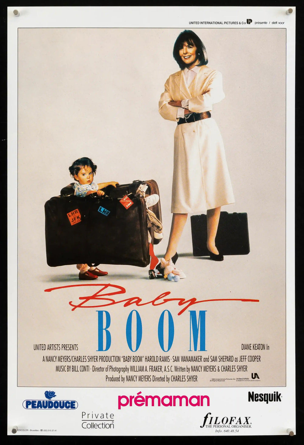 Baby Boom Original Vintage Movie Poster
