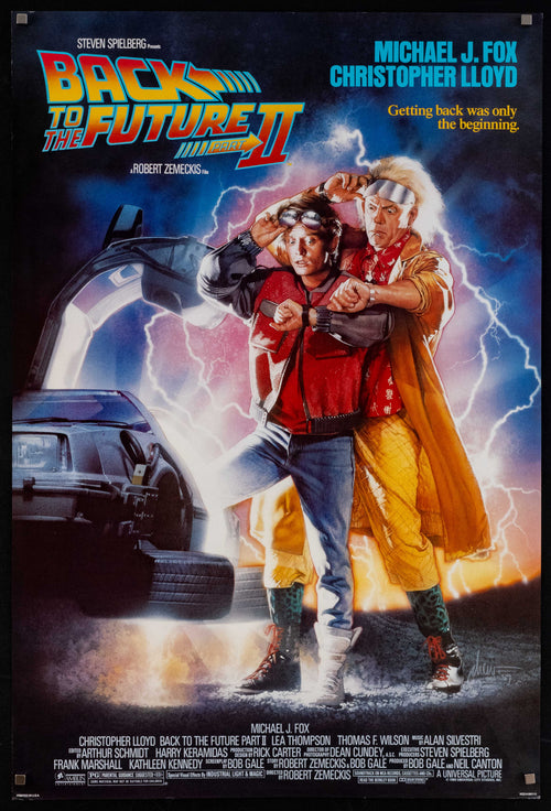 Back to the Future II 2 Original Vintage Movie Poster