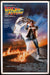 Back to the Future 1 Sheet (27x41) Original Vintage Movie Poster