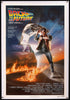 Back to the Future 1 Sheet (27x41) Original Vintage Movie Poster