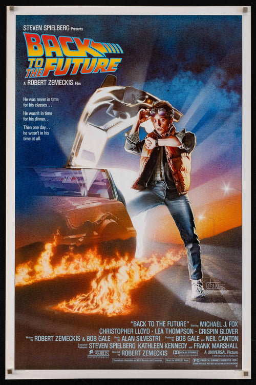 Back to the Future Original Vintage Movie Poster