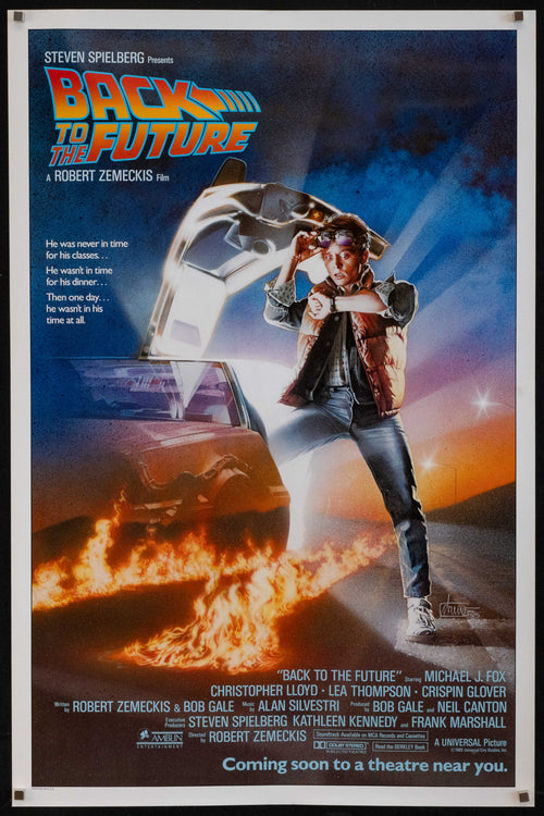 Back to the Future Original Vintage Movie Poster