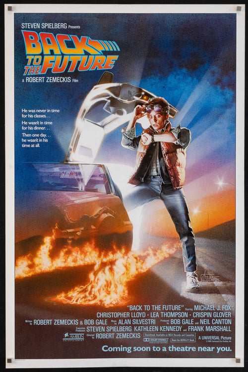 Back to the Future Original Vintage Movie Poster