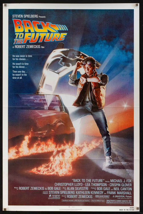 Back to the Future Original Vintage Movie Poster