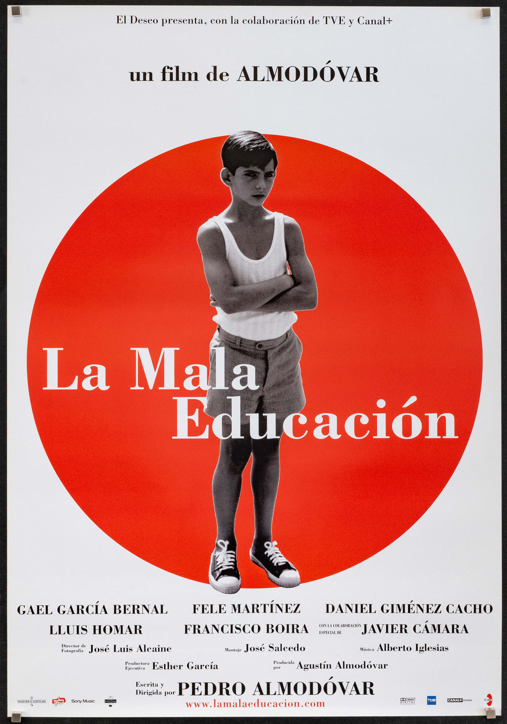 Bad Education (La Mala Educacion) Original Vintage Movie Poster