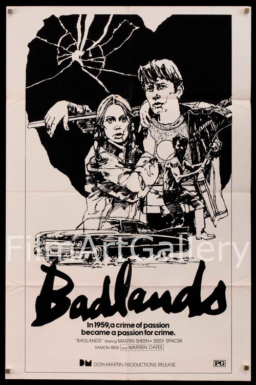 Badlands Original Vintage Movie Poster