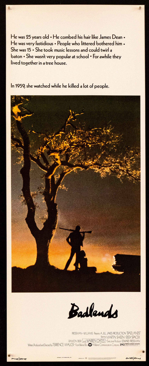 Badlands Original Vintage Movie Poster