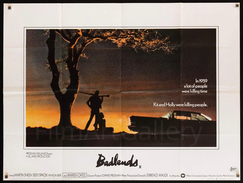 Badlands Original Vintage Movie Poster