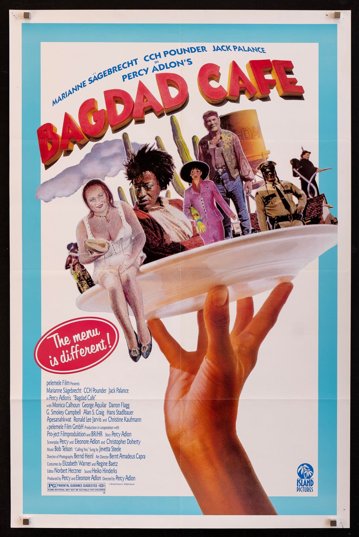 Bagdad Cafe Original Vintage Movie Poster