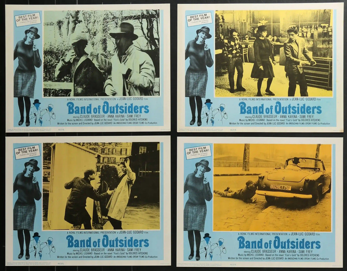 Band of Outsiders (Bande A Part) Original Vintage Movie Poster