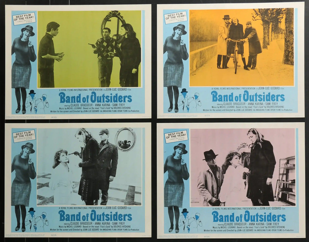Band of Outsiders (Bande A Part) Original Vintage Movie Poster