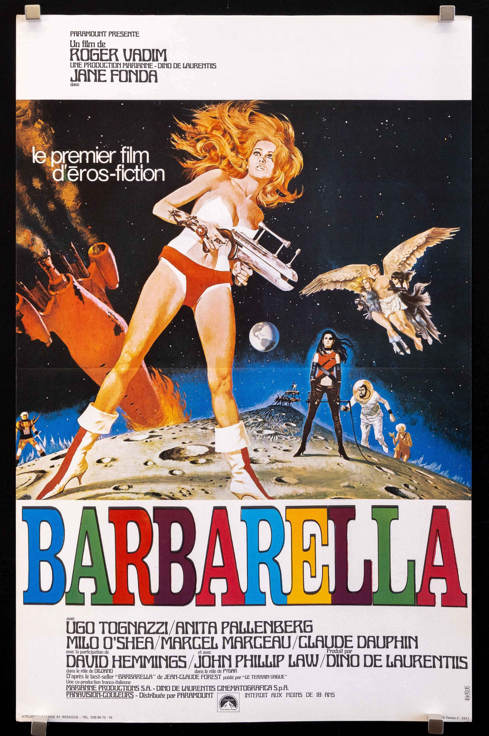 Barbarella Original Vintage Movie Poster