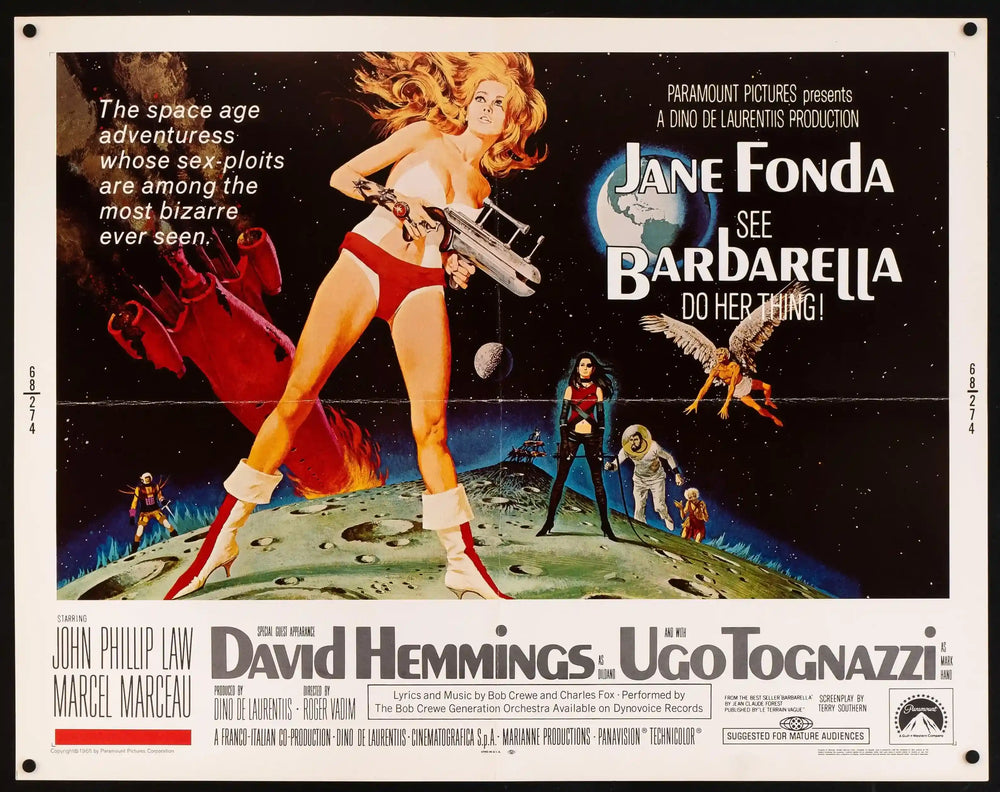 Barbarella Original Vintage Movie Poster