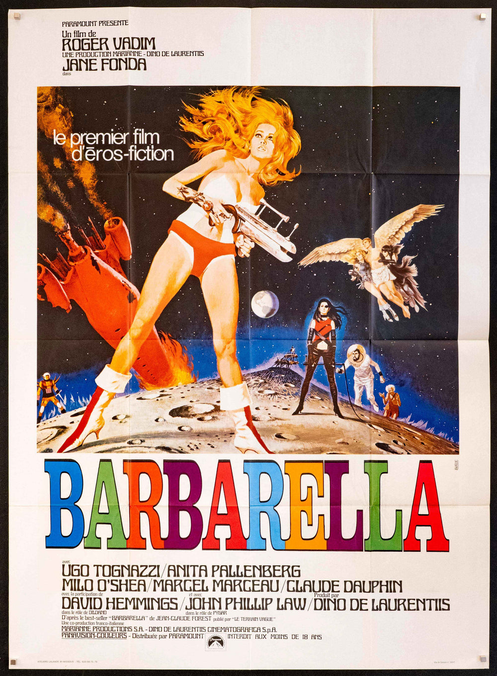 Barbarella Original Vintage Movie Poster