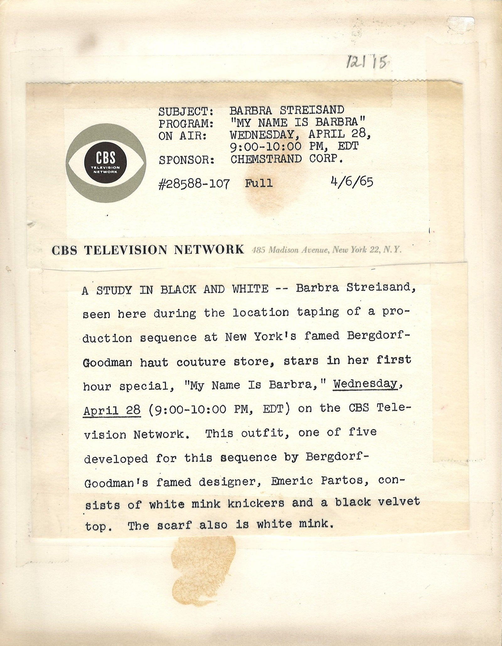 Barbra Streisand Original Vintage Movie Poster