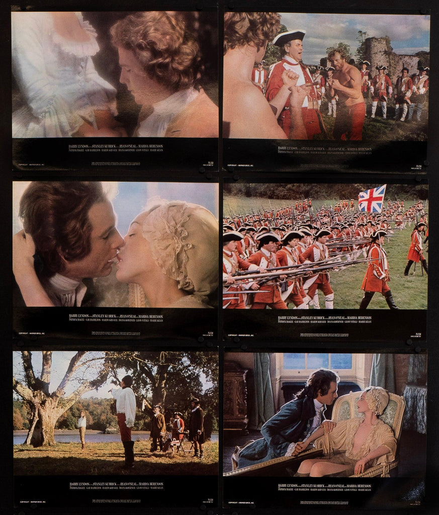 Barry Lyndon Lobby Card Set (25-11x14) Original Vintage Movie Poster