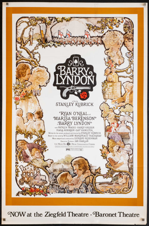 Barry Lyndon Original Vintage Movie Poster