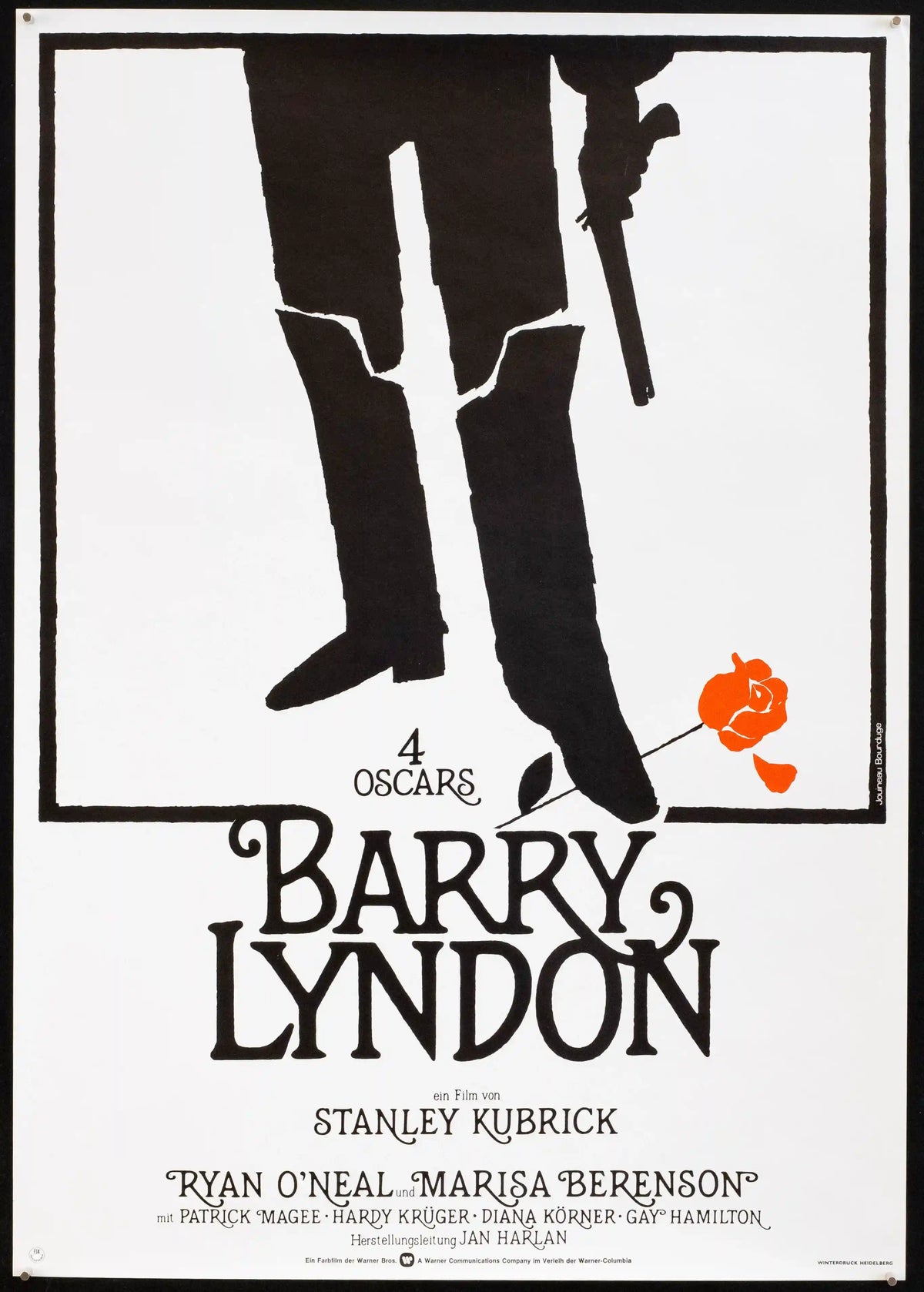 Barry Lyndon Original Vintage Movie Poster