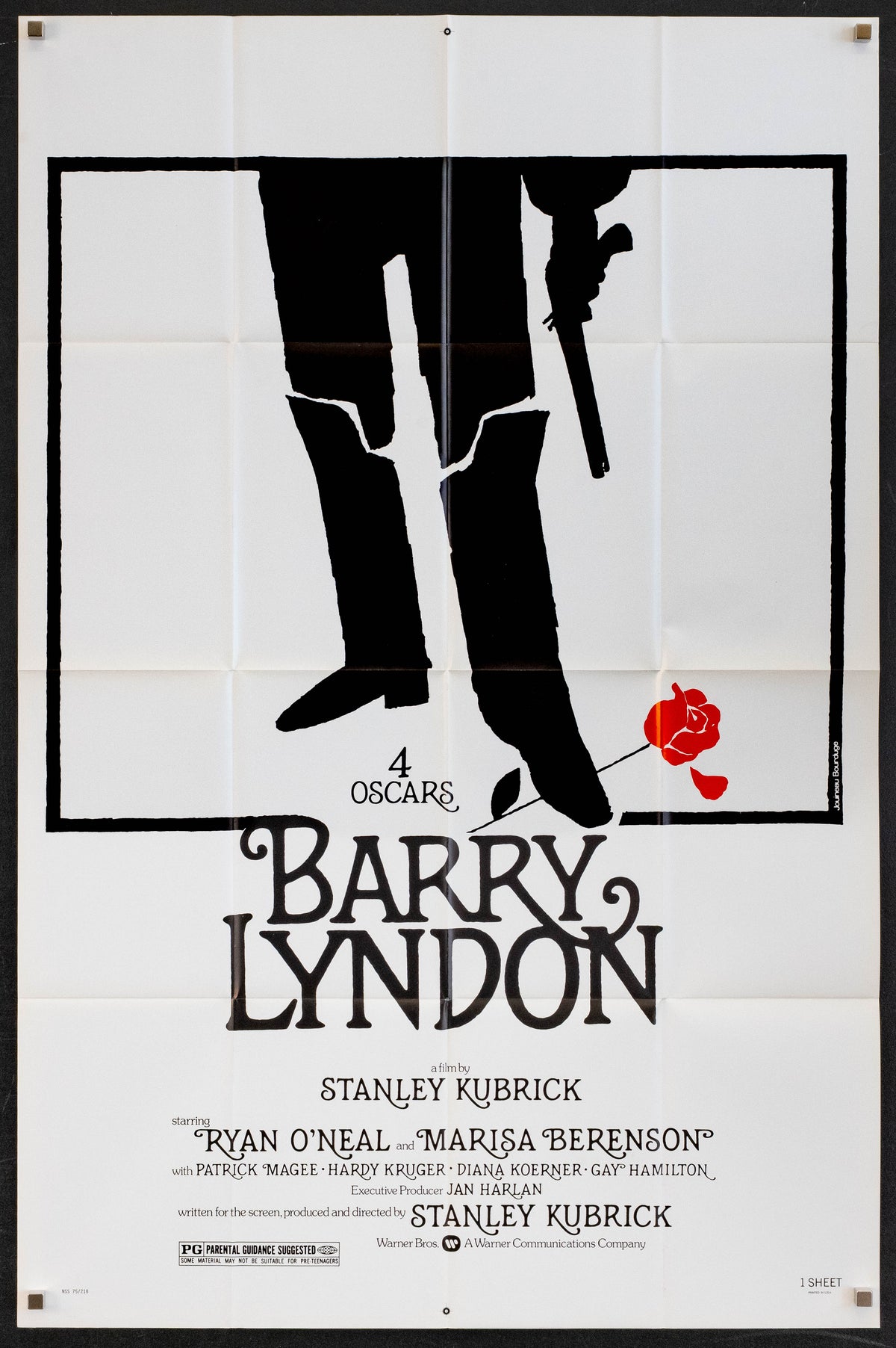 Barry Lyndon Original Vintage Movie Poster