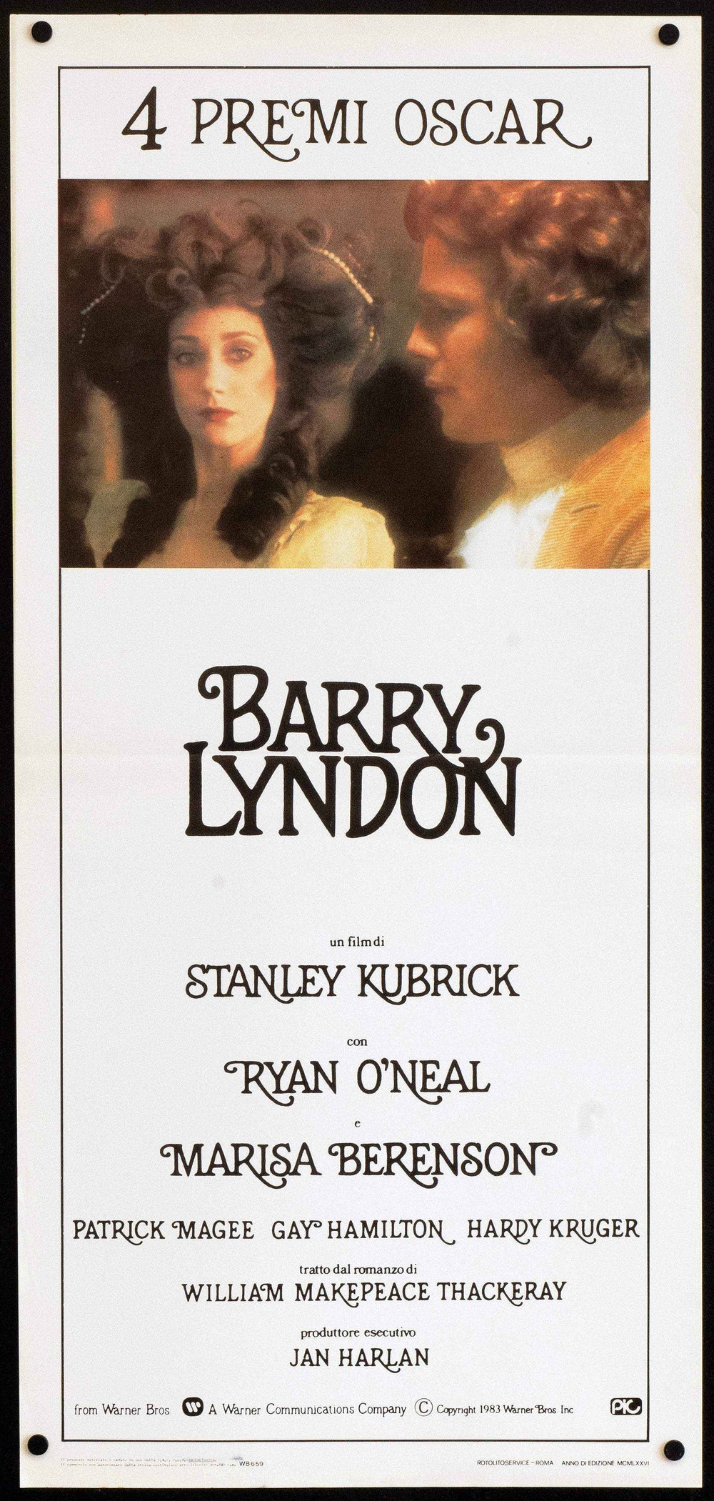 Barry Lyndon Original Vintage Movie Poster