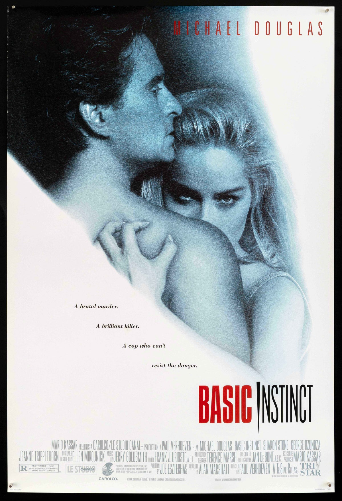 Basic Instinct Original Vintage Movie Poster