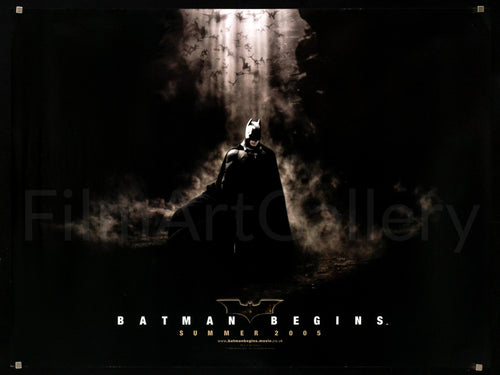 Batman Begins Original Vintage Movie Poster