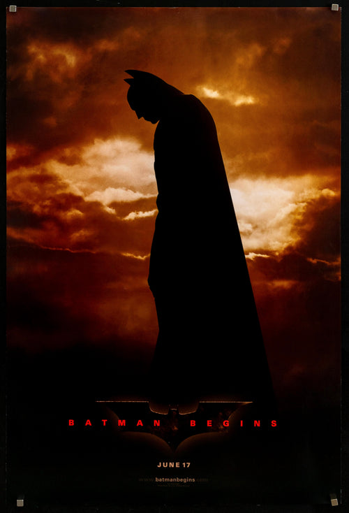 Batman Begins Original Vintage Movie Poster