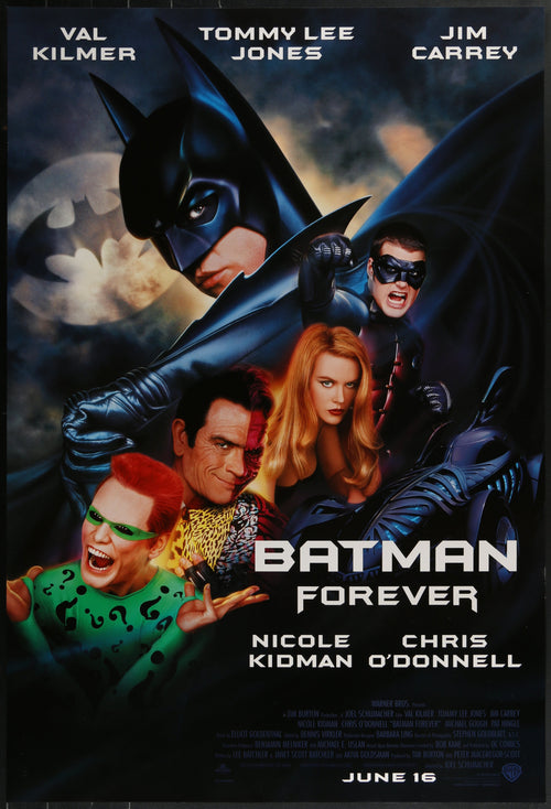 Batman Forever Original Vintage Movie Poster