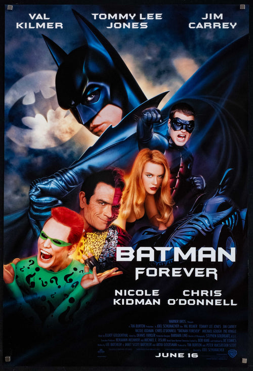 Batman Forever Original Vintage Movie Poster