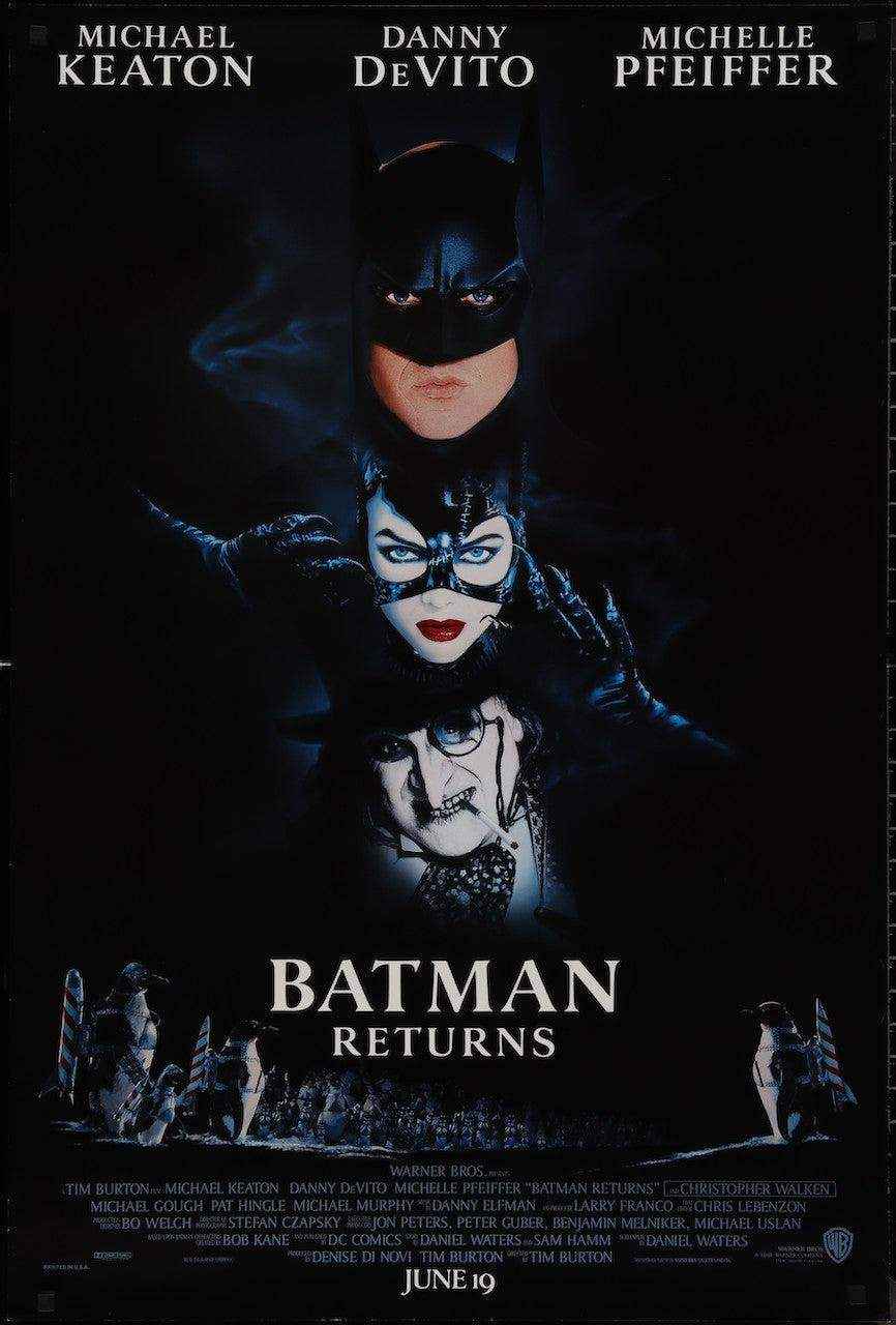 Batman Returns Original Vintage Movie Poster