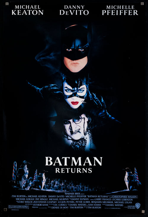 Batman Returns Original Vintage Movie Poster