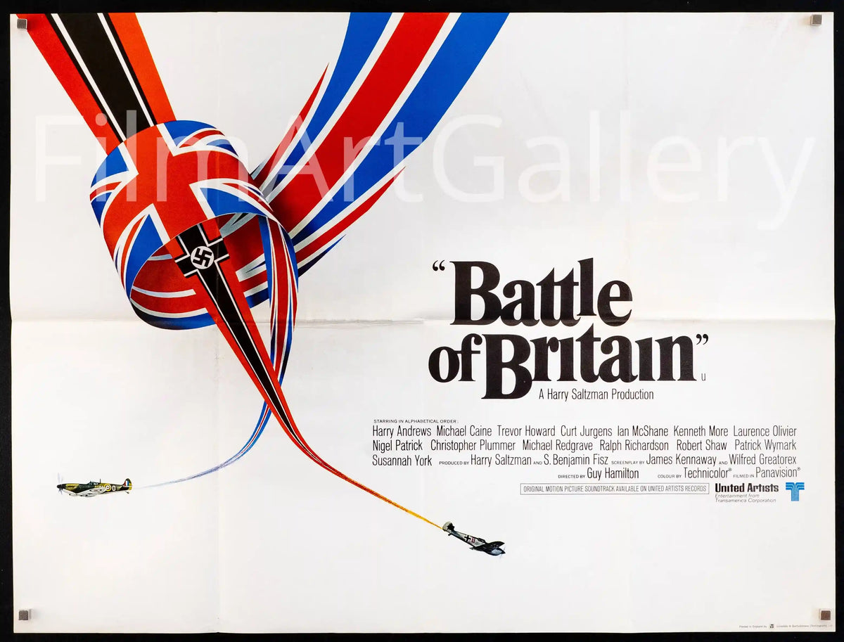 Battle of Britain Original Vintage Movie Poster