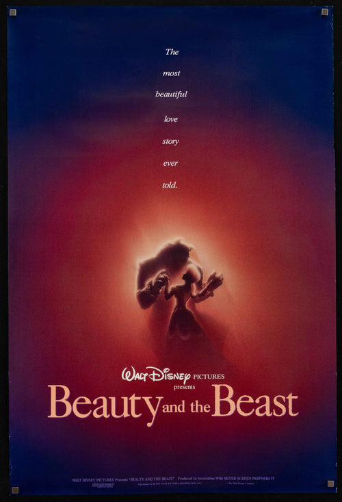 Beauty and the Beast Original Vintage Movie Poster