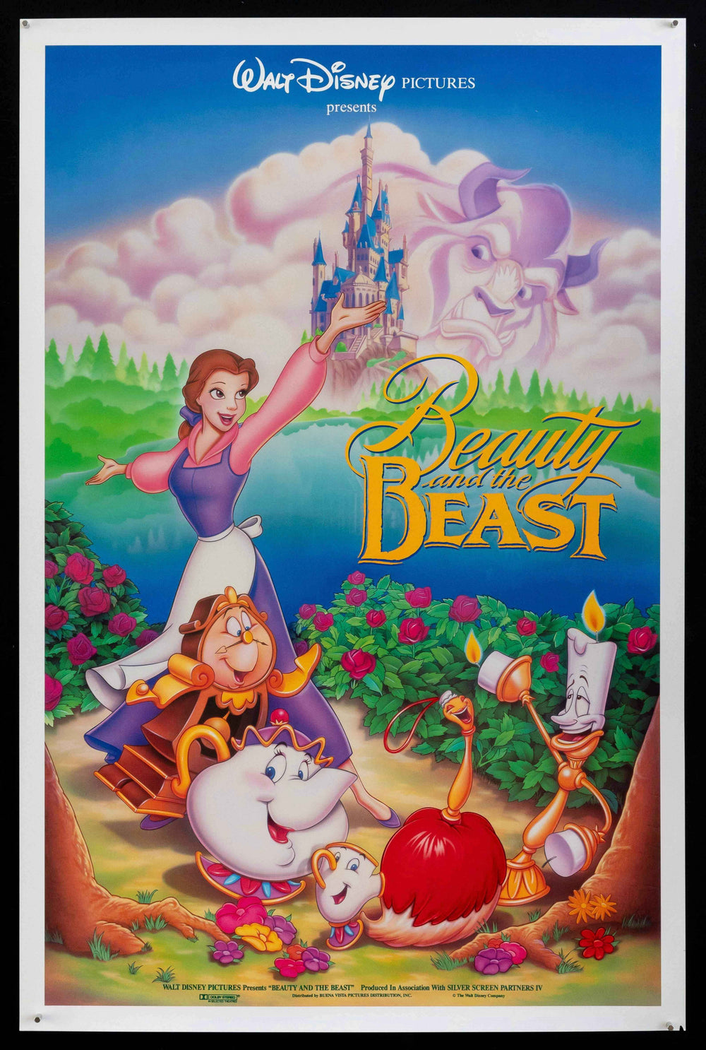 Beauty and the Beast Original Vintage Movie Poster