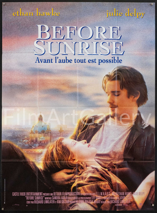 Before Sunrise Original Vintage Movie Poster