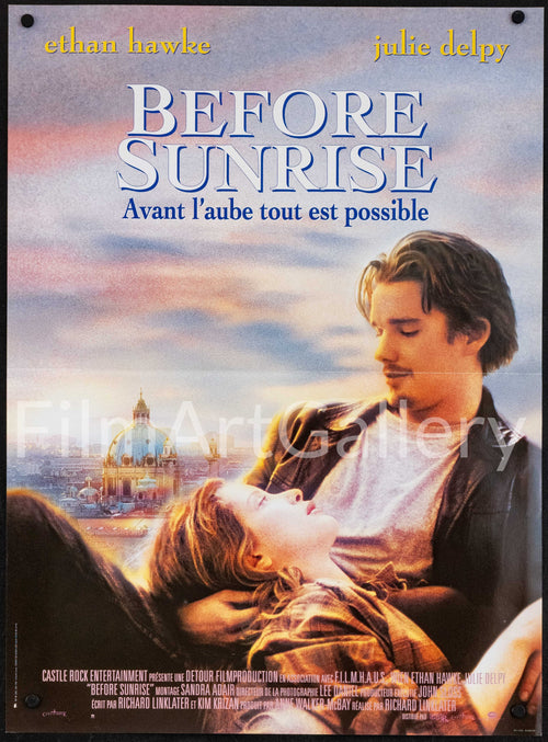 Before Sunrise Original Vintage Movie Poster