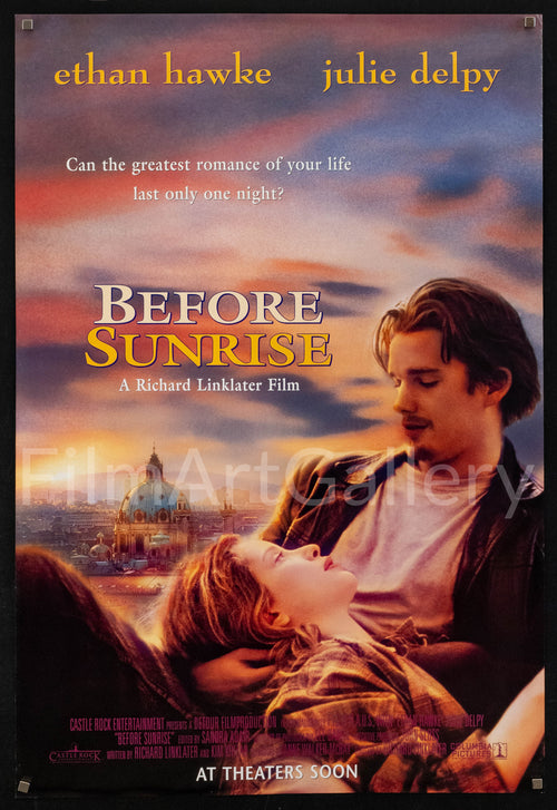 Before Sunrise Original Vintage Movie Poster