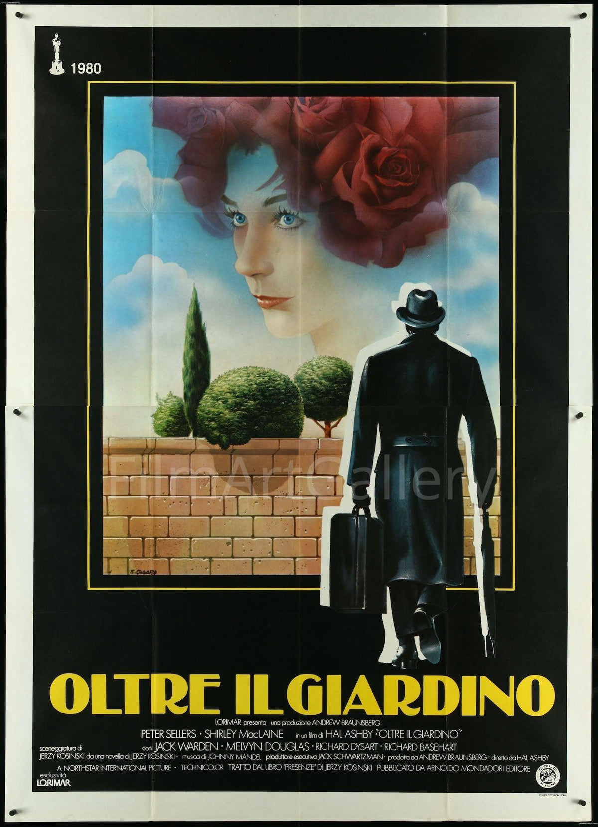 Being There Italian 4 Foglio (55x78) Original Vintage Movie Poster