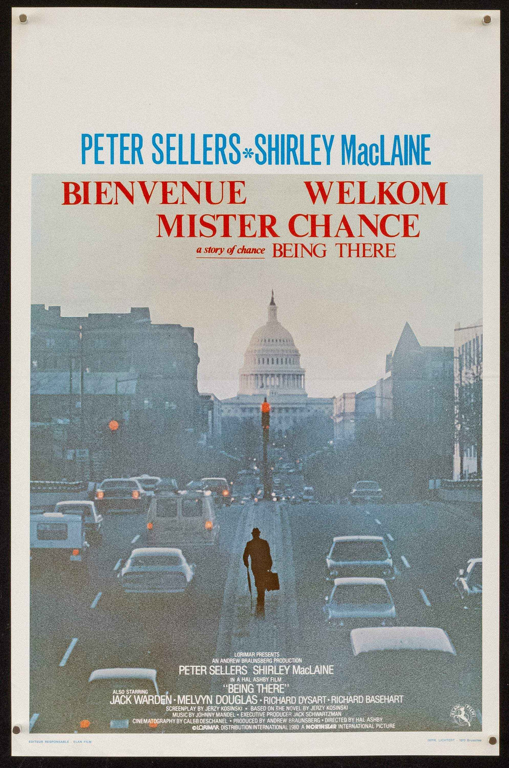 Being There Original Vintage Movie Poster