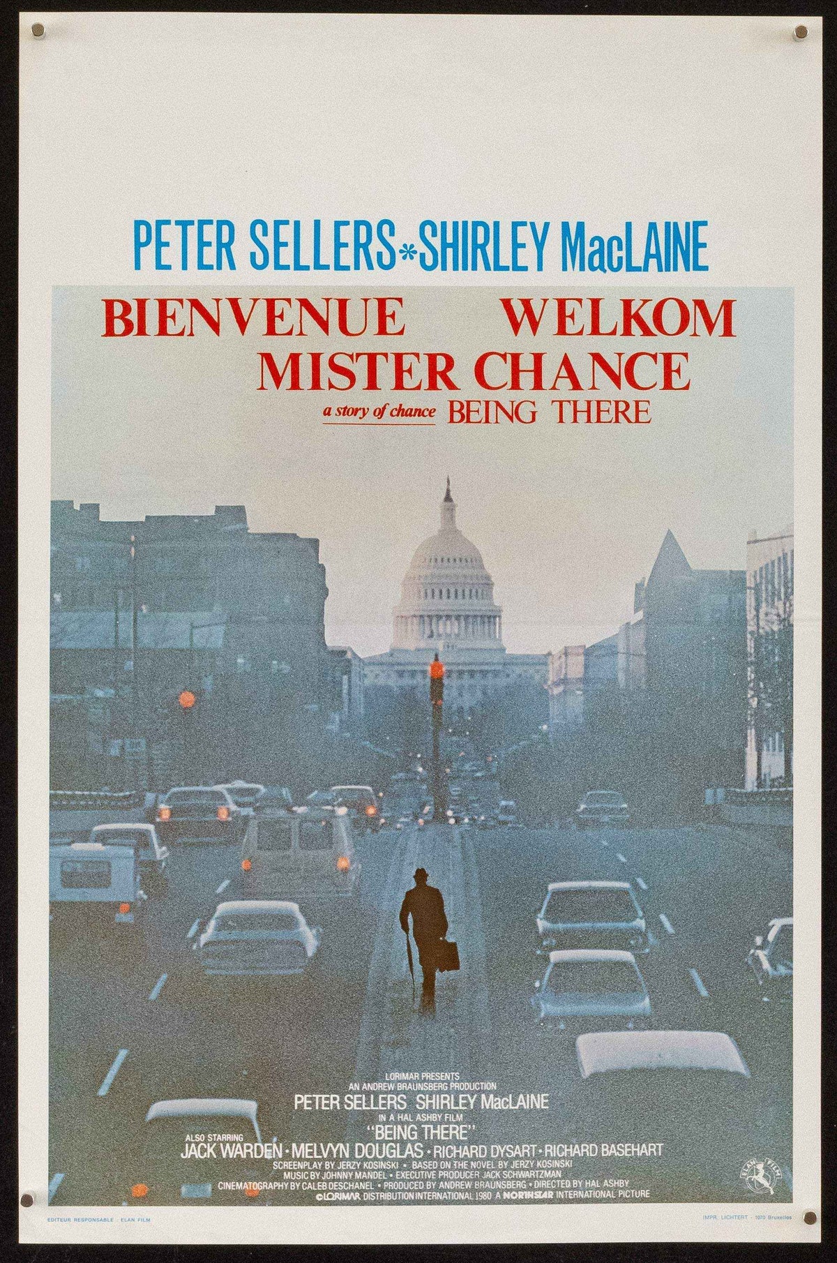 Being There Original Vintage Movie Poster