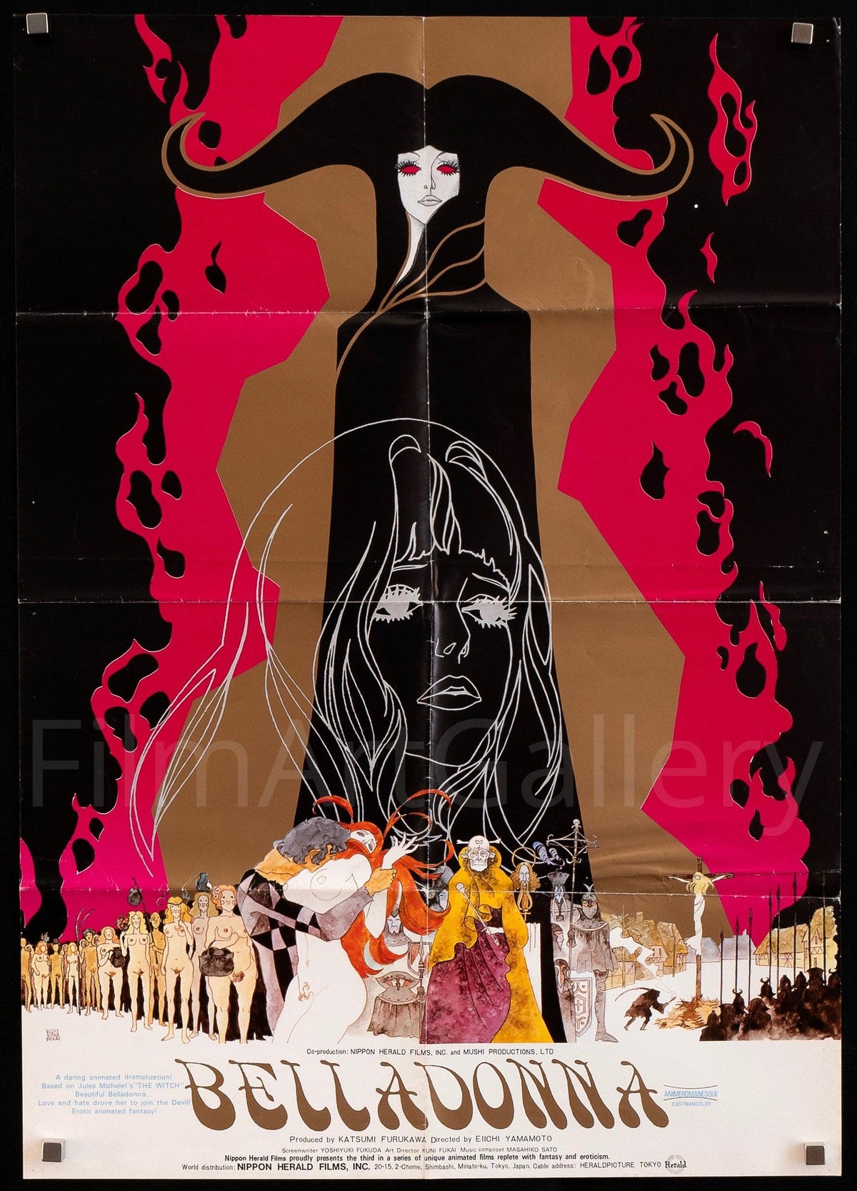 Belladonna Original Vintage Movie Poster