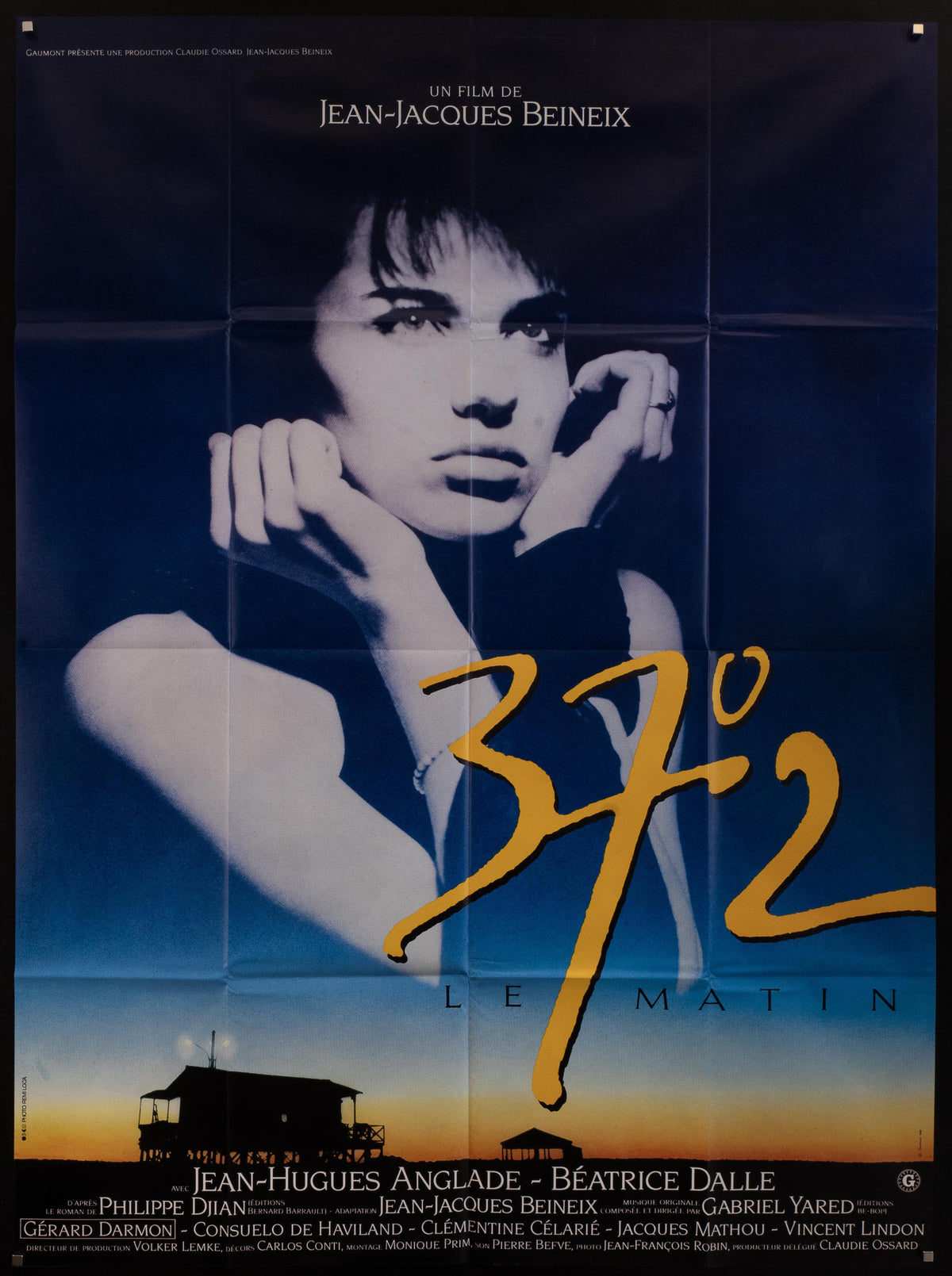Betty Blue Original Vintage Movie Poster